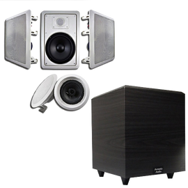Acoustic Audio Ht 65 In Wall_Ceiling 5.1 Home Theater
