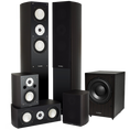 Fluance Xlhtb Dw High Performance 5.1 Speaker Surround Sound Home Theater System