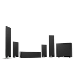 Kef T205 5.1 Home Theater System Black