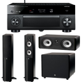 Yamaha Rx A2040bl 9.2 Channel Wi Fi Network Aventage Home Theater Receiver Plus A Boston Acoustics A Series 3.1